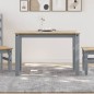 vidaXL Esstisch Panama Grau 117x60x75 cm Massivholz Kiefer vidaXL Esstisch Panama Grau 117x60x75 cm Massivholz Kiefer