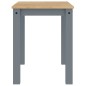 vidaXL Esstisch Panama Grau 117x60x75 cm Massivholz Kiefer vidaXL Esstisch Panama Grau 117x60x75 cm Massivholz Kiefer