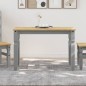 vidaXL Esstisch Corona Grau 112x60x75 cm Massivholz Kiefer vidaXL Esstisch Corona Grau 112x60x75 cm Massivholz Kiefer