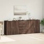 vidaXL Sideboards 3 Stk. Braun Eichen-Optik Holzwerkstoff vidaXL Sideboards 3 Stk. Braun Eichen-Optik Holzwerkstoff