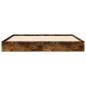 vidaXL Bettgestell ohne Matratze Räuchereiche 120x200 cm Holzwerkstoff vidaXL Bettgestell ohne Matratze Räuchereiche 120x200 cm Holzwerkstoff