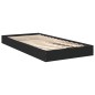 vidaXL Bettgestell Schwarz 90x200 cm Holzwerkstoff vidaXL Bettgestell Schwarz 90x200 cm Holzwerkstoff