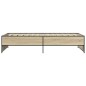 vidaXL Bettgestell Sonoma-Eiche 90x200 cm Holzwerkstoff und Metall vidaXL Bettgestell Sonoma-Eiche 90x200 cm Holzwerkstoff und Metall