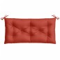 vidaXL Gartenbank-Auflagen 2 Stk. Melange Rot 100x50x7 cm Stoff vidaXL Gartenbank-Auflagen 2 Stk. Melange Rot 100x50x7 cm Stoff