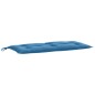 vidaXL Gartenbank-Auflagen 2 Stk. Melange Blau 100x50x7 cm Stoff