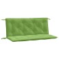 vidaXL Gartenbank-Auflagen 2 Stk. Melange Grün 120x50x7 cm Stoff vidaXL Gartenbank-Auflagen 2 Stk. Melange Grün 120x50x7 cm Stoff