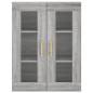 Highboard Grau Sonoma 69,5x34x180 cm Holzwerkstoff Highboard Grau Sonoma 69,5x34x180 cm Holzwerkstoff