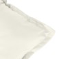 vidaXL Gartenbank-Auflagen 2 Stk. Melange Creme 120x50x7 cm Stoff vidaXL Gartenbank-Auflagen 2 Stk. Melange Creme 120x50x7 cm Stoff