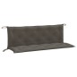 vidaXL Gartenbank-Auflagen 2 Stk. Melange Dunkelgrau 150x50x7 cm Stoff vidaXL Gartenbank-Auflagen 2 Stk. Melange Dunkelgrau 150x50x7 cm Stoff