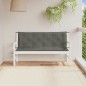 vidaXL Gartenbank-Auflagen 2 Stk. Melange Dunkelgrau 150x50x7 cm Stoff vidaXL Gartenbank-Auflagen 2 Stk. Melange Dunkelgrau 150x50x7 cm Stoff