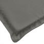 vidaXL Gartenbank-Auflagen 2 Stk. Melange Dunkelgrau 150x50x7 cm Stoff vidaXL Gartenbank-Auflagen 2 Stk. Melange Dunkelgrau 150x50x7 cm Stoff