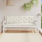 vidaXL Gartenbank-Auflagen 2 Stk. Melange Creme 180x50x7 cm Stoff vidaXL Gartenbank-Auflagen 2 Stk. Melange Creme 180x50x7 cm Stoff