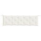 vidaXL Gartenbank-Auflagen 2 Stk. Melange Creme 180x50x7 cm Stoff vidaXL Gartenbank-Auflagen 2 Stk. Melange Creme 180x50x7 cm Stoff