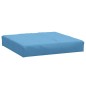 vidaXL Palettenkissen 3-tlg. Melange Blau Stoff vidaXL Palettenkissen 3-tlg. Melange Blau Stoff
