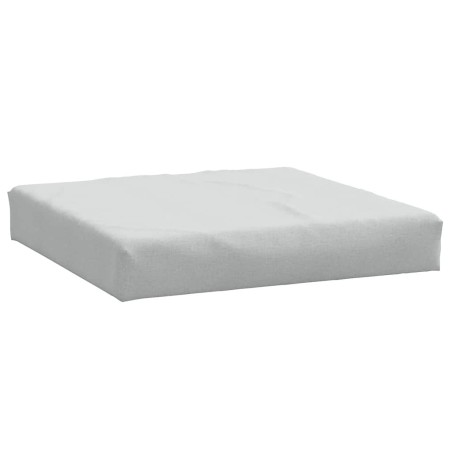 vidaXL Palettenkissen Melange Hellgrau 60x60x10 cm Stoff
