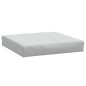vidaXL Palettenkissen Melange Hellgrau 60x60x10 cm Stoff vidaXL Palettenkissen Melange Hellgrau 60x60x10 cm Stoff