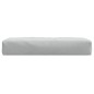 vidaXL Palettenkissen Melange Hellgrau 60x60x10 cm Stoff vidaXL Palettenkissen Melange Hellgrau 60x60x10 cm Stoff