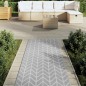 vidaXL Outdoor-Teppich Grau 80x250 cm PP vidaXL Outdoor-Teppich Grau 80x250 cm PP