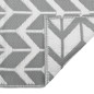 vidaXL Outdoor-Teppich Grau 80x250 cm PP vidaXL Outdoor-Teppich Grau 80x250 cm PP