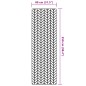vidaXL Outdoor-Teppich Grau 80x250 cm PP vidaXL Outdoor-Teppich Grau 80x250 cm PP