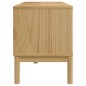 vidaXL TV-Schrank FLORO Wachsbraun 114x43x55 cm Massivholz Kiefer vidaXL TV-Schrank FLORO Wachsbraun 114x43x55 cm Massivholz Kiefer