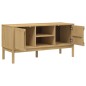 vidaXL TV-Schrank FLORO Wachsbraun 114x43x55 cm Massivholz Kiefer vidaXL TV-Schrank FLORO Wachsbraun 114x43x55 cm Massivholz Kiefer