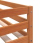 vidaXL Etagenbett mit Vorhängen Weiß Schwarz 90x200 cm Kiefernholz vidaXL Etagenbett mit Vorhängen Weiß Schwarz 90x200 cm Kiefernholz