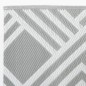 vidaXL Outdoor-Teppich Grau 140x200 cm PP vidaXL Outdoor-Teppich Grau 140x200 cm PP