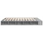 vidaXL Bettgestell Grau Sonoma 200x200 cm Holzwerkstoff vidaXL Bettgestell Grau Sonoma 200x200 cm Holzwerkstoff