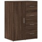 vidaXL Sideboards 2 Stk. Braun Eichen-Optik 59x39x80 cm Holzwerkstoff vidaXL Sideboards 2 Stk. Braun Eichen-Optik 59x39x80 cm Holzwerkstoff