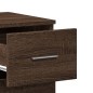 vidaXL Sideboards 2 Stk. Braun Eichen-Optik 59x39x80 cm Holzwerkstoff vidaXL Sideboards 2 Stk. Braun Eichen-Optik 59x39x80 cm Holzwerkstoff
