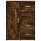 vidaXL Sideboards 2 Stk. Räuchereiche 59x39x80 cm Holzwerkstoff vidaXL Sideboards 2 Stk. Räuchereiche 59x39x80 cm Holzwerkstoff