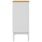 vidaXL Kommode FLORO Weiß Massivholz Kiefer vidaXL Kommode FLORO Weiß Massivholz Kiefer