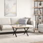 vidaXL Couchtisch-Gestell in X-Form 60x50x38 cm Gusseisen vidaXL Couchtisch-Gestell in X-Form 60x50x38 cm Gusseisen