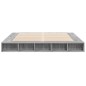 vidaXL Bettgestell Grau Sonoma 180x200 cm Holzwerkstoff vidaXL Bettgestell Grau Sonoma 180x200 cm Holzwerkstoff