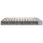vidaXL Bettgestell Grau Sonoma 180x200 cm Holzwerkstoff vidaXL Bettgestell Grau Sonoma 180x200 cm Holzwerkstoff
