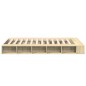 vidaXL Bettgestell Sonoma-Eiche 120x200 cm Holzwerkstoff vidaXL Bettgestell Sonoma-Eiche 120x200 cm Holzwerkstoff