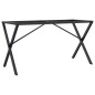 vidaXL Esstisch-Gestell in X-Form 120x60x73 cm Gusseisen vidaXL Esstisch-Gestell in X-Form 120x60x73 cm Gusseisen