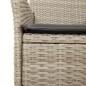 vidaXL 5-tlg. Garten-Essgruppe mit Kissen Hellgrau Poly Rattan Glas vidaXL 5-tlg. Garten-Essgruppe mit Kissen Hellgrau Poly Rattan Glas