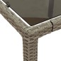 vidaXL 5-tlg. Garten-Essgruppe mit Kissen Hellgrau Poly Rattan Glas vidaXL 5-tlg. Garten-Essgruppe mit Kissen Hellgrau Poly Rattan Glas