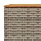 vidaXL 11-tlg. Garten-Sofagarnitur mit Kissen Grau Poly Rattan vidaXL 11-tlg. Garten-Sofagarnitur mit Kissen Grau Poly Rattan