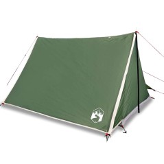 vidaXL Campingzelt 2 Personen Grün Wasserfest