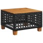 vidaXL 11-tlg. Garten-Sofagarnitur mit Kissen Schwarz Poly Rattan vidaXL 11-tlg. Garten-Sofagarnitur mit Kissen Schwarz Poly Rattan