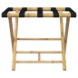vidaXL Gepäckablage Klappbar 62x42x50,5 cm Bambus vidaXL Gepäckablage Klappbar 62x42x50,5 cm Bambus