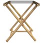 vidaXL Gepäckablage Klappbar 62x42x50,5 cm Bambus vidaXL Gepäckablage Klappbar 62x42x50,5 cm Bambus