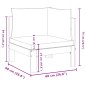 vidaXL Garten-Ecksofa mit Kissen Massivholz Akazie vidaXL Garten-Ecksofa mit Kissen Massivholz Akazie