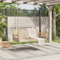 vidaXL Hängebank Beige 109x62x40 cm Poly Rattan vidaXL Hängebank Beige 109x62x40 cm Poly Rattan