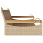 vidaXL Hängebank Beige 109x62x40 cm Poly Rattan vidaXL Hängebank Beige 109x62x40 cm Poly Rattan