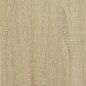 vidaXL Bettgestell Sonoma-Eiche 120x200 cm Holzwerkstoff und Metall vidaXL Bettgestell Sonoma-Eiche 120x200 cm Holzwerkstoff und Metall