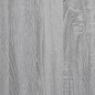 vidaXL Bettgestell Grau Sonoma 150x200 cm Holzwerkstoff und Metall vidaXL Bettgestell Grau Sonoma 150x200 cm Holzwerkstoff und Metall